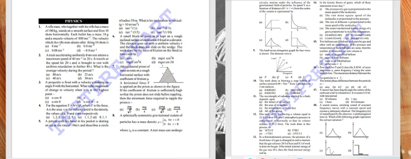 BITSAT Previous Year Papers Download Free PDF